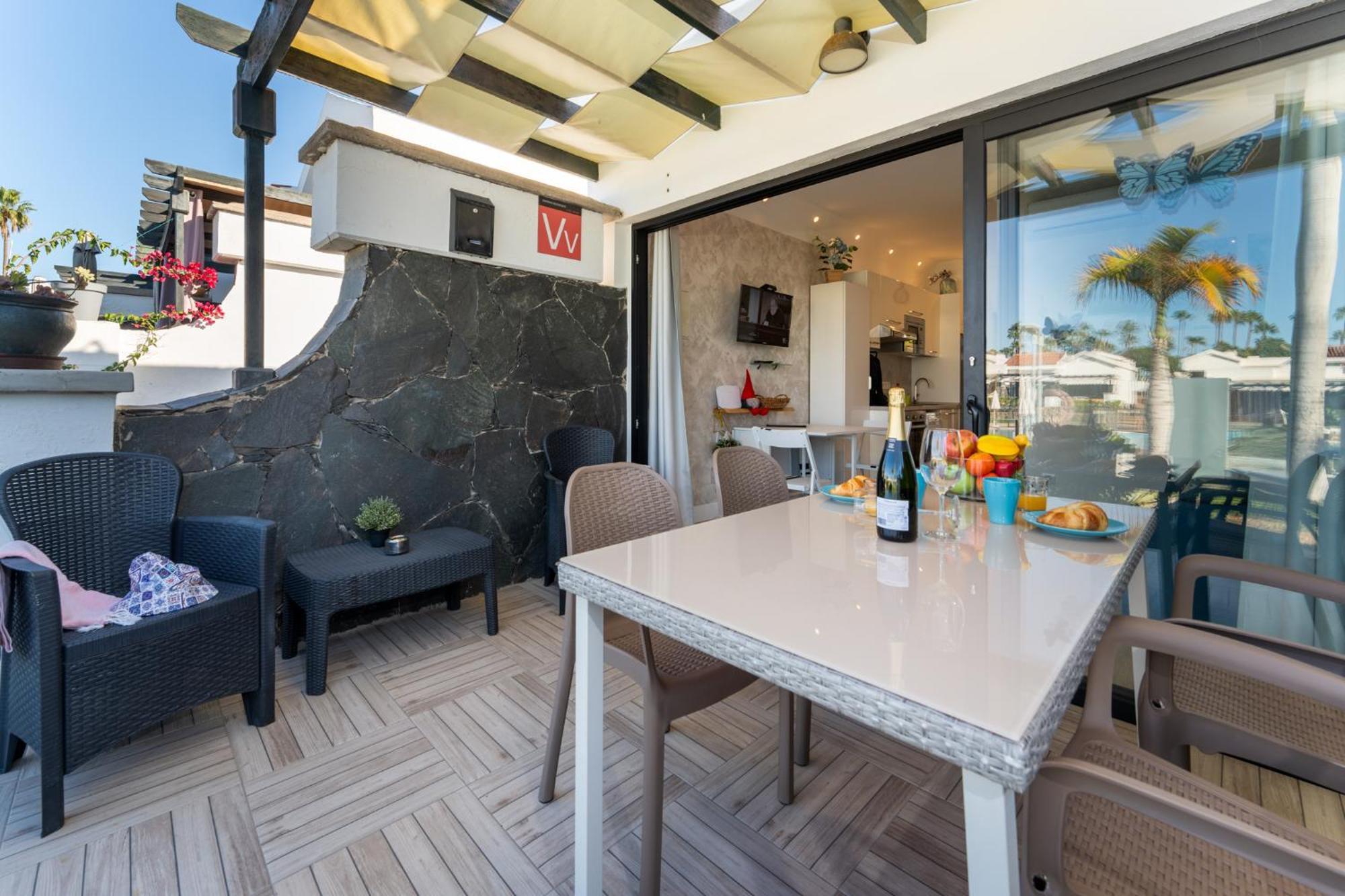 Luxury Poolside Holiday Home Maspalomas  Eksteriør bilde